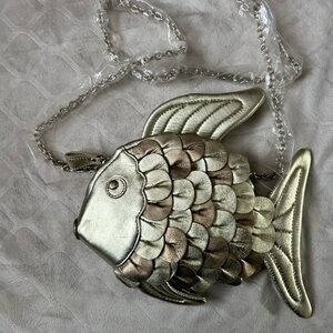 Gold Fish-Shaped Pet Accessory